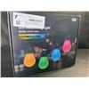 Image 9 : 49FT Smart Outdoor RGBW String Lights; Waterproof/Shatterproof Patio Lights w/ App Control - NEW