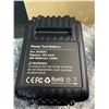 Image 4 : 2-Pack 20V 6.0Ah Dewalt Power Tool Batteries (Model: DCB201) Aftermarket Batteries - Brand New!