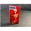 Image 1 : Red/Skeleton Metal Butane Lighter - Adjustable Butane Torch Lighter - New!