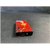 Image 2 : Red/Skeleton Metal Butane Lighter - Adjustable Butane Torch Lighter - New!