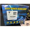 Image 12 : Moko High-Power LED Rechargeable Headlamp/Headlight - Super Bright, 60HR Runtime, 8 Modes - NEW