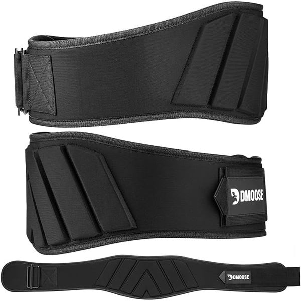 Dmoose Fitness/Weight Lifting Belt for Intense Workouts/Gym - For Stability/Lumbar Support (L) - New