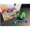 Image 2 : 6PC 3D Printed Dragon Eggs - Eggs with Articulated Dragon Inside - 8.4" Dragon Size - New!