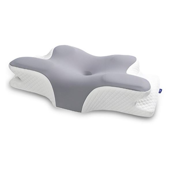 Cervial Ergonomic Memory Foam Bed Pillow for Neck Pain Relief/Side Sleepers - New