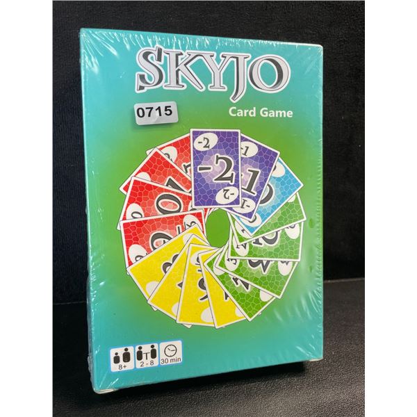 SKYJO Card Game for Adults/Family Game Night - 150 Playing Cards - 2 to 8 Players - New Sealed