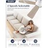 Image 3 : 42-Inch Ceiling fan with Light & Remote Control - Indoor/Modern Flush Mount Ceiling Fan - NEW