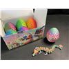 Image 2 : 6PC 3D Printed Dragon Eggs - Eggs with Articulated Dragon Inside - 8.4" Dragon Size - New!