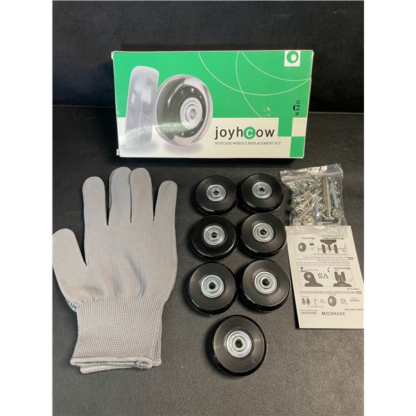 7PC Replacement Luggage Wheels Set - 50mm x 14mm Size - New