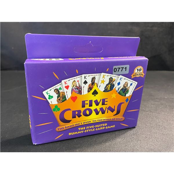Five Crowns Rummy-Style Card Game - Fun Family Award-Winning Game! New