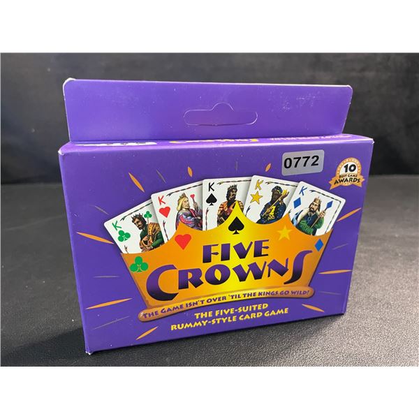 Five Crowns Rummy-Style Card Game - Fun Family Award-Winning Game! New