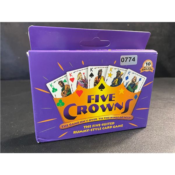 Five Crowns Rummy-Style Card Game - Fun Family Award-Winning Game! New