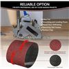 Image 3 : 10-Pack Large Sanding Belts (8" x 19" Size) 120 Grit, Abrasive Sandpaper for Belt Sanders - New