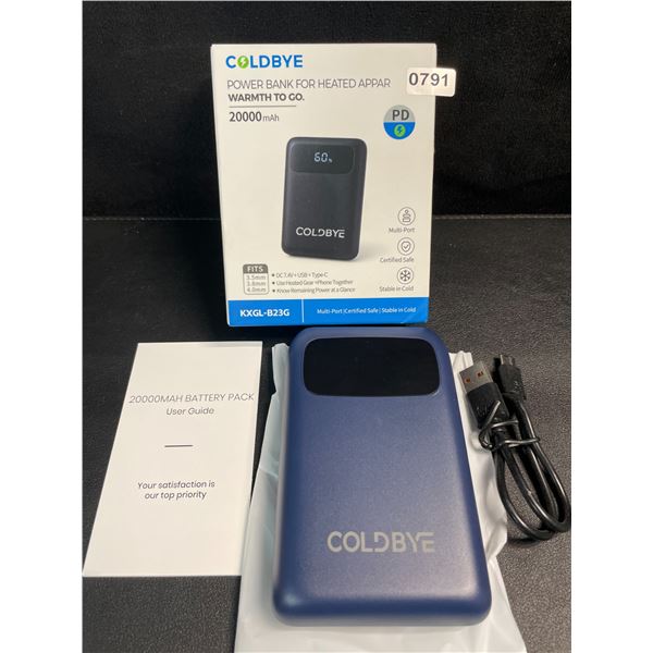 20,000mAh Power Bank for Heated Apparel/Gear - Mutli-Port Power Bank - Brand New!