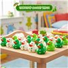 Image 5 : 24-Pack 2" Rubber Ducks - Green Clovers/Irish St.Patrick's Day Design - New