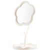 Image 3 : 12" Flower Design Makeup Mirror/Beauty Desktop Mirror - New