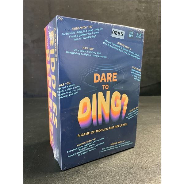 Dare to DING? A Game of riddles and Reflexes - Over 400 Riddles - New Sealed
