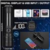 Image 9 : LED Super Bright Rechargeable Tactical Flashlight - 500,000 Lumens, Long-Range, 5 Light Modes - NEW