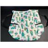 Image 1 : Green Cactus Design Drawstring Bag/Lightweight Storage Bag with Backstraps (14" x 12") - New!