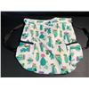 Image 1 : Green Cactus Design Drawstring Bag/Lightweight Storage Bag with Backstraps (14" x 12") - New!