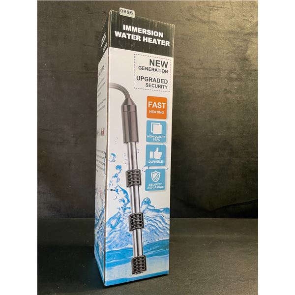 2000W Immersion Water Heater with Digital LCD Thermometer, Fast Heating & Constant Temp - NEW