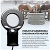 Image 3 : 500-Watt Deicer/Water Heater - Submergible Cast Aluminum Utility De-Icer Tool - New