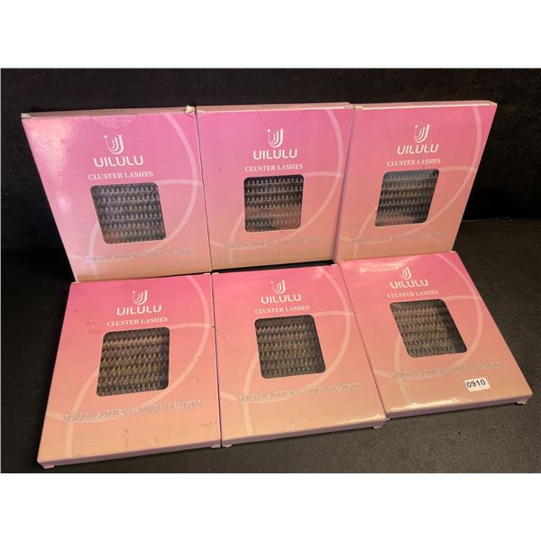 6 Boxes of Cluster Eyelashes/DIY Lash Extension Kits - New