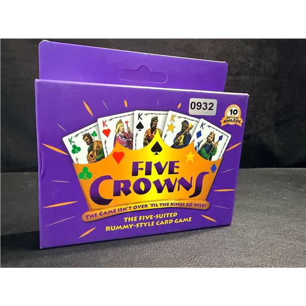 Five Crowns Rummy-Style Card Game - Fun Family Award-Winning Game! New