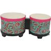 Image 7 : Bongo Drum Set - Set of 5" and 6" Bong Drums/Musical Hand Percussion Instruments - New in Box!