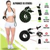 Image 7 : Lot of 2 Flow Rope Exercise Jump Ropes for Gym/Cardio; Heavy-Duty/Adjustable Length (Green) - New
