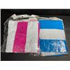 Image 9 : 2-Pack of Inflatable Pool Float Lounge Chairs/Water Pool Float Hammocks - Blue/Pink - New