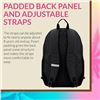 Image 10 : BODYGLOVE 26L Everyday Water-Repellent Backpack with Clamshell Front Pocket - NEW