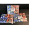 Image 1 : 3 Packs (6PCS Each) Mini Game Keychains - Blue/Red - New
