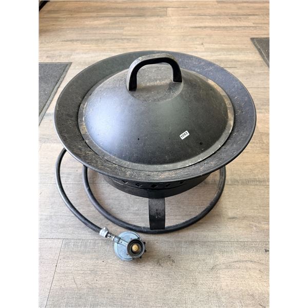 Outdoor Portable Propane Fire Pit - Steel/Metal Fire Pit - Used (Good Shape)