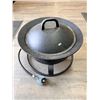 Image 1 : Outdoor Portable Propane Fire Pit - Steel/Metal Fire Pit - Used (Good Shape)