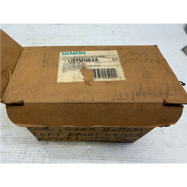 Siemens #U01MN64A 120VAC Undervoltage Trip Auxillary Switch