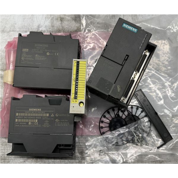 Lot of (4) Siemens Modules