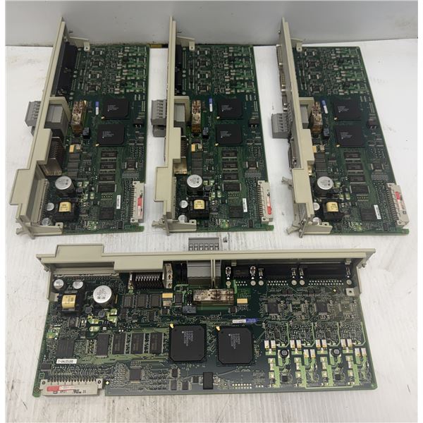 (4) Siemens #6SN1118-0DJ23-0AA1 Circuit Boards