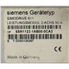 Image 5 : Siemens #6SN1123-1AB00-0CA3 Simodrive 611 LEISTUNGSMODULE 2-ACHS 50 A