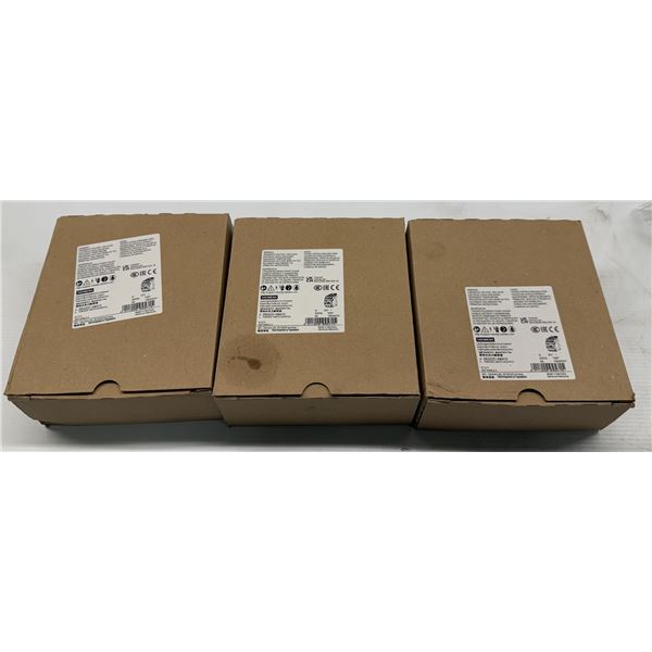 (3) Siemens #3RV2031-4WA10 Motor Starter Protector Circuit Breakers