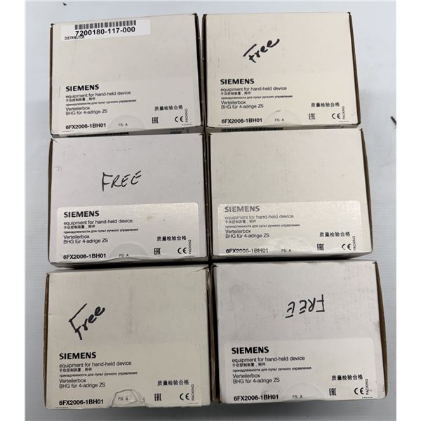 (6) Siemens #6FX2006-1BH01 Distribution Box Board Verteilerbox Units