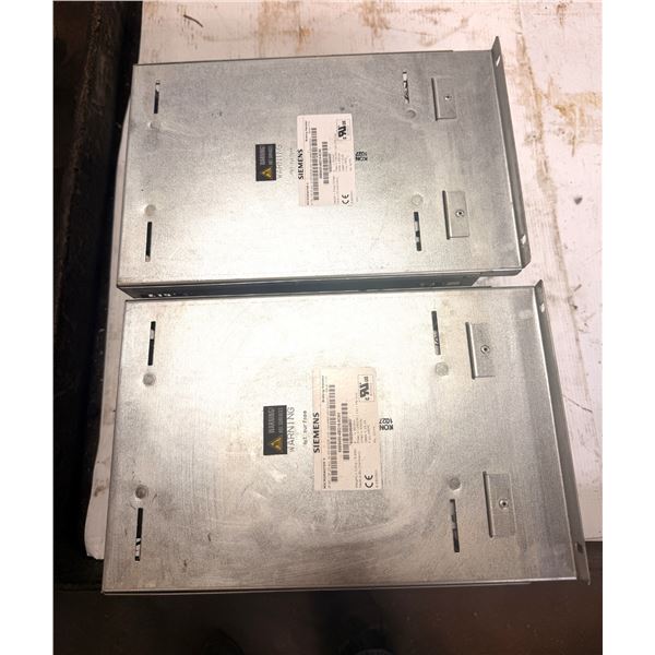 (2) Siemens #6SE6400-4BD16-5CA0 Braking Resistors