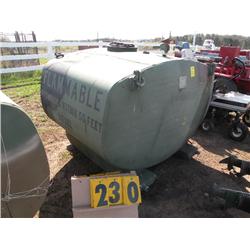 600 gallon tank