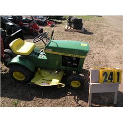 John Deere 60 riding mower