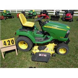 John Deere X485 4X4