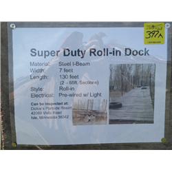 7 X 130 ft Roll-In dock