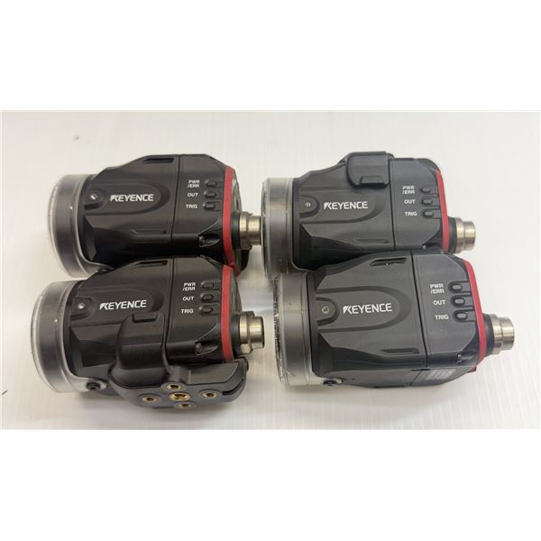 (4) Keyence #IV-2000MA Cameras