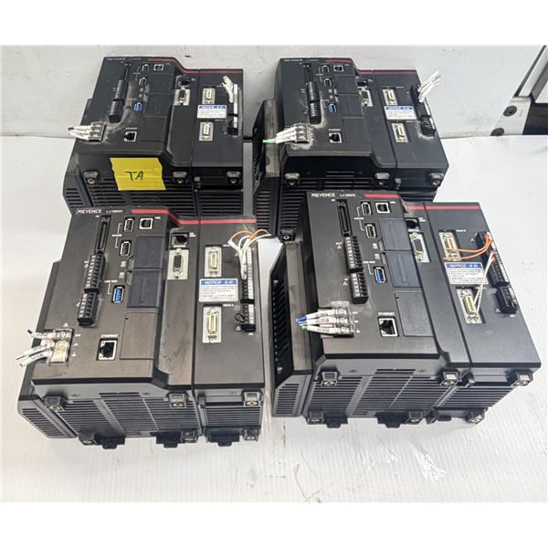 (4) Keyence #LJ-X8000 Controllers