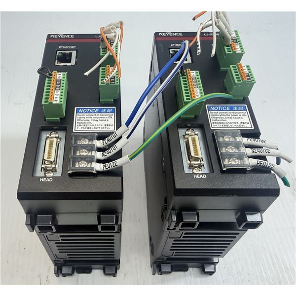 (2) Keyence #LJ-X8000A Controllers