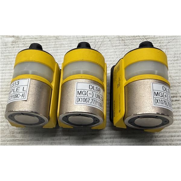 (3) Keyence #GS-M53P Safety Door Sensors