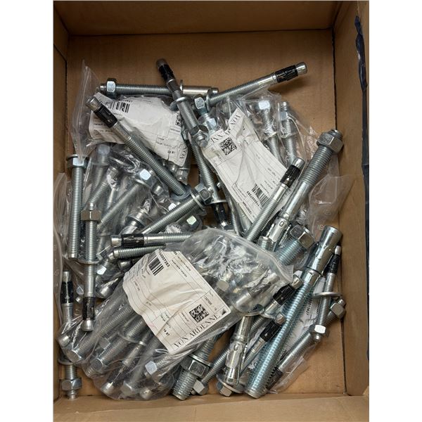 Lot of Assorted Anchor Bolts